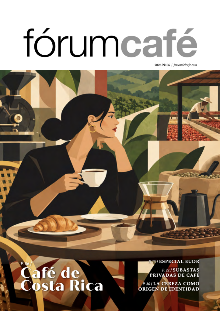 Portada de la revista Fórum Café número 106